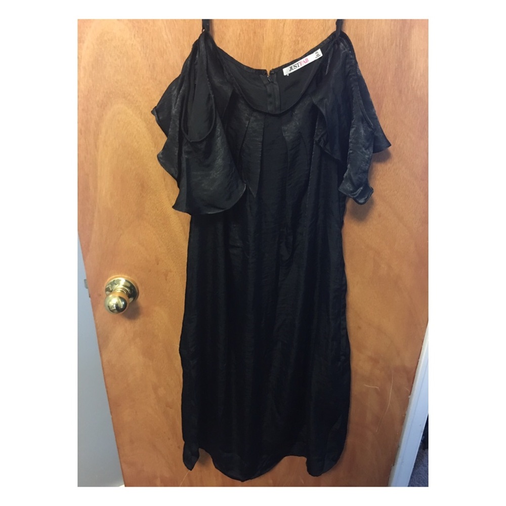 JUSTFAB off shoulder midi dress